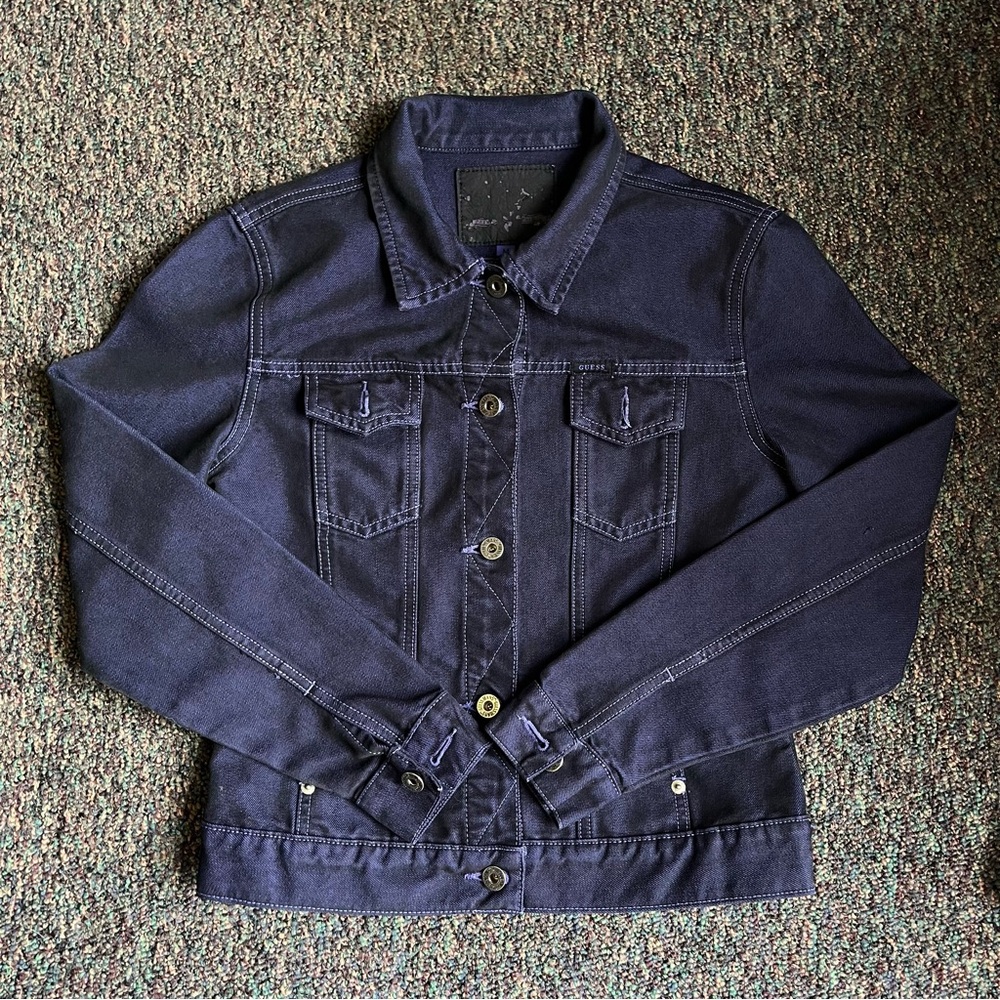 Guess Classic Indigo Denim Jacket
